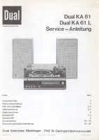 Dual KA-61-Service-Manual 